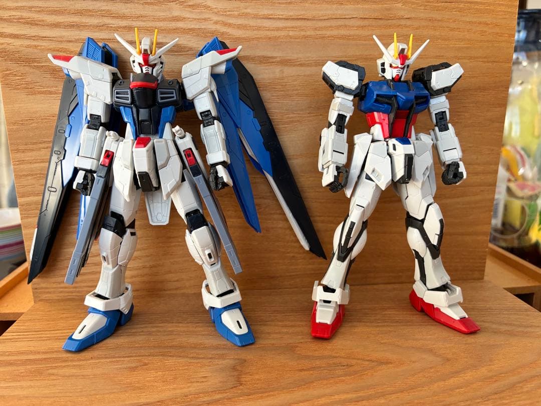 RGシャイニングガンダム　ガンプラ他組立済セット