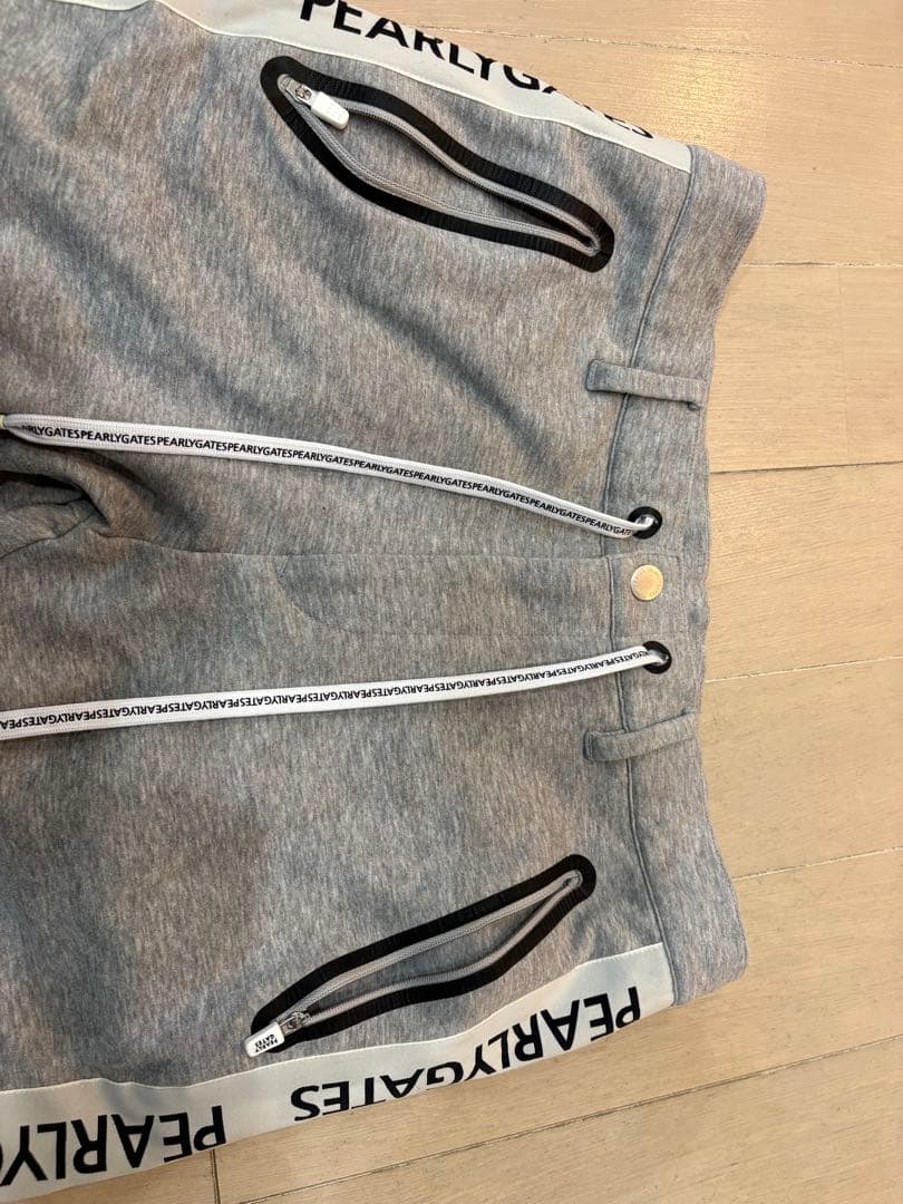 PEARLY GATES グレー スウェットパンツ
