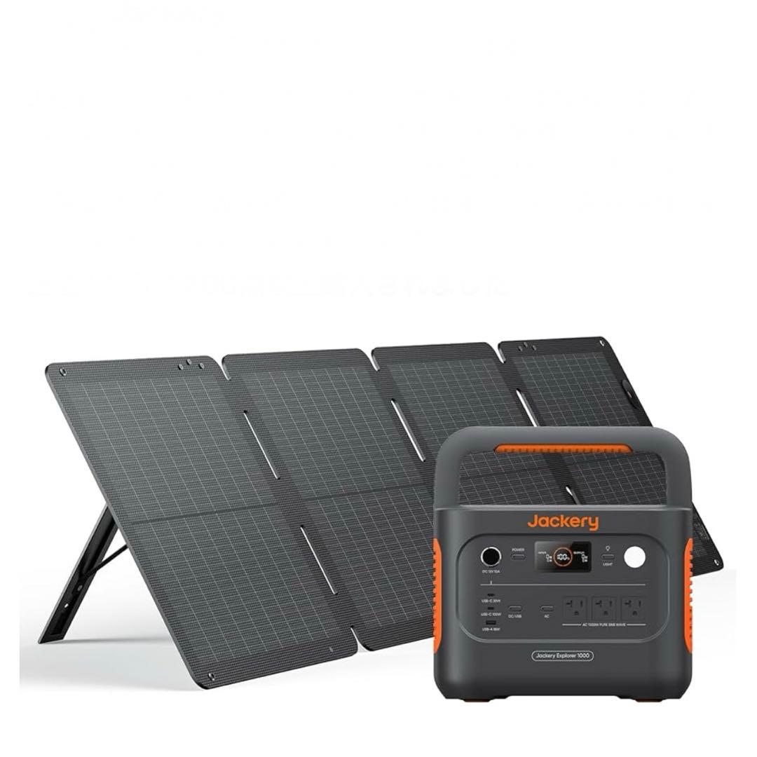 Jackery ポータブル電源 1000 New 100 Air 100W
