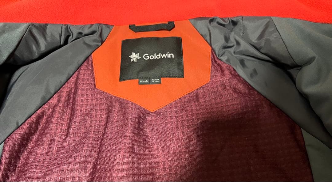Goldwin スキーウェア オレンジ色 女性用　XL
