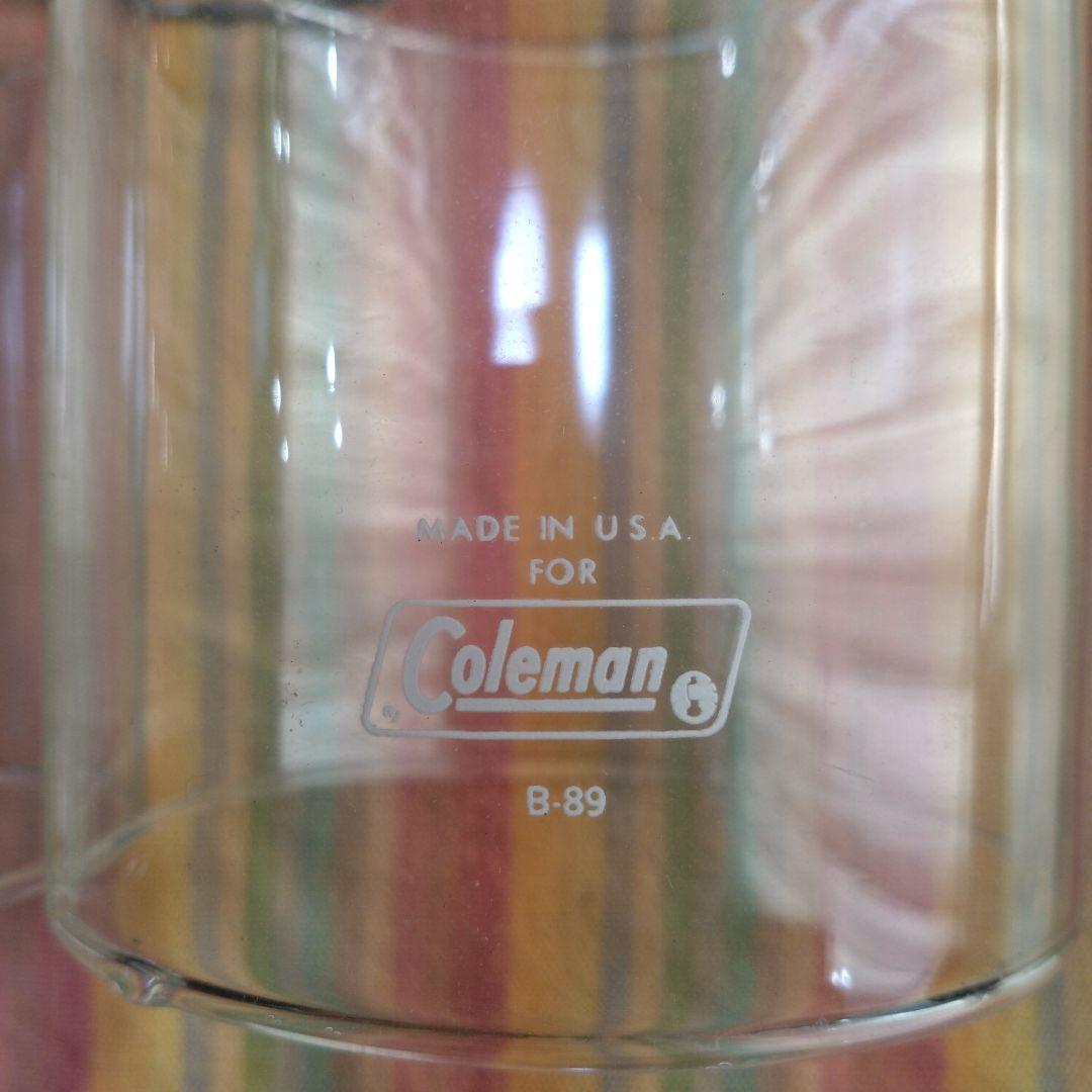 Coleman B-89 ガラスランタン ガード付き