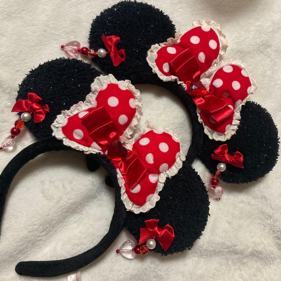 ディズニー　ミニー　カチューシャ