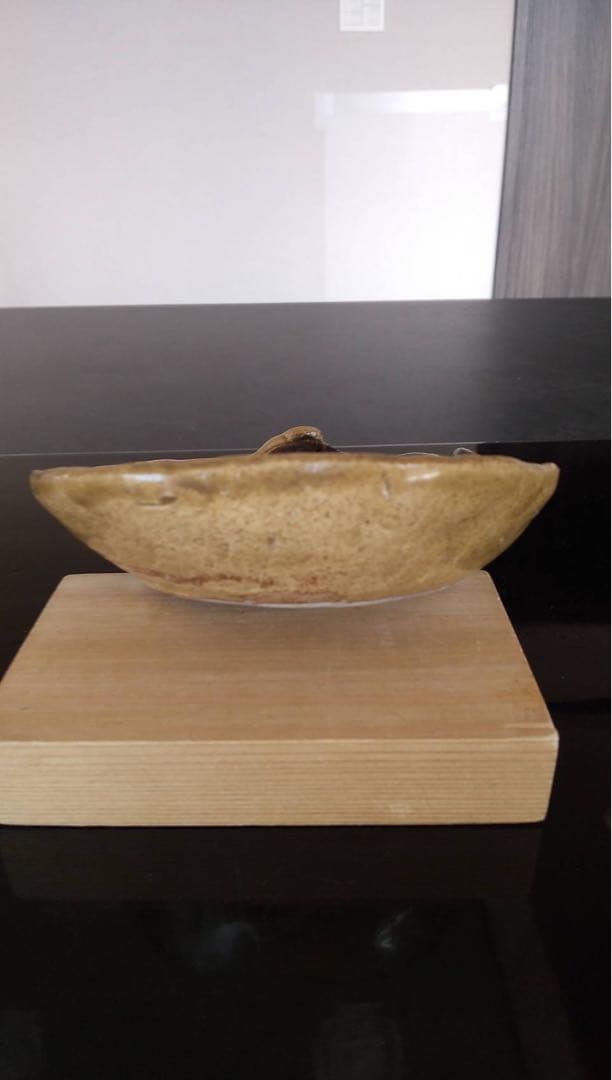 京焼　平向付　瓢箪　アンティーク　古道具　茶道具