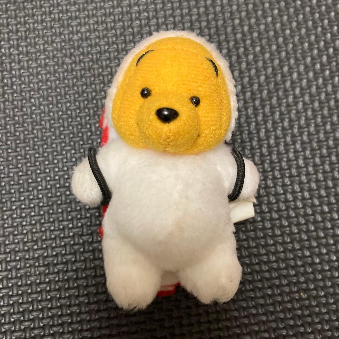 くまのプーさん　ぬいぐるみ　マスコット　寿司　　タコ