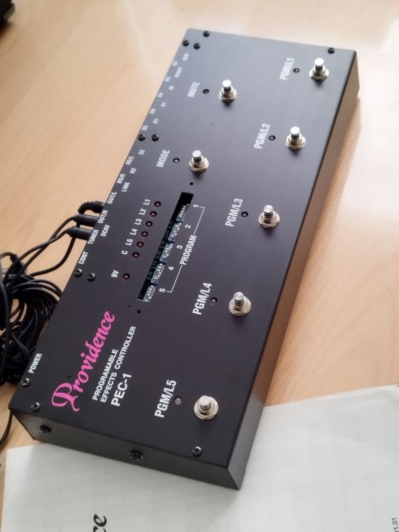 Providence PEC-1 プログラマブルエフェクトコントローラー