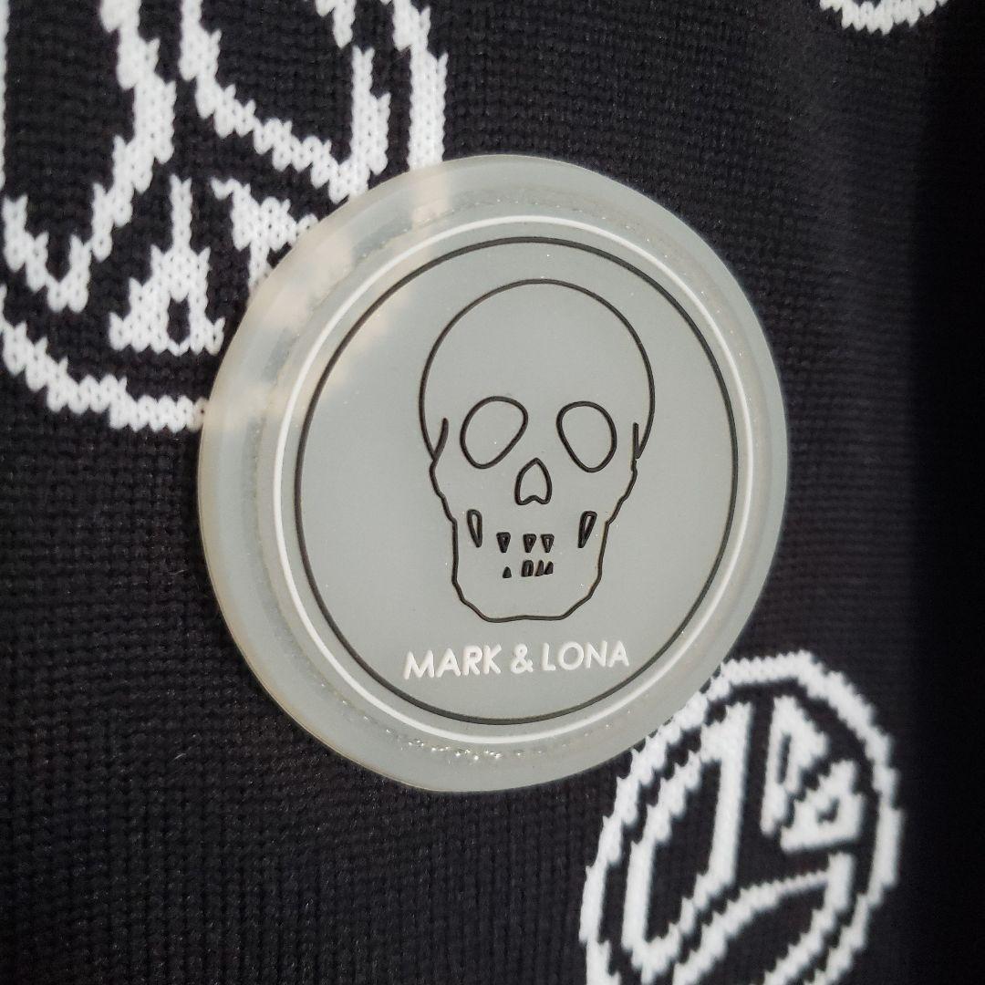 【美品】MARK&LONA マーク&ロナ ニットパーカー ゴルフウェア