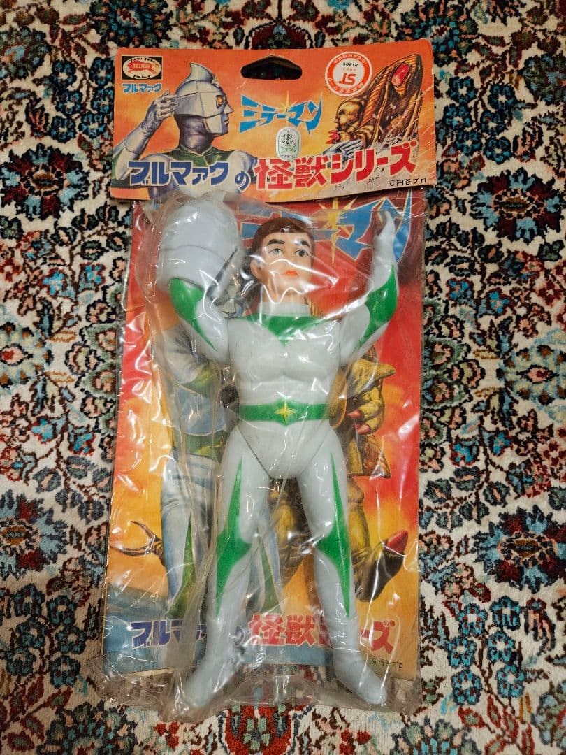 ミラーマン ソフビ 当時物 レア ブルマァク