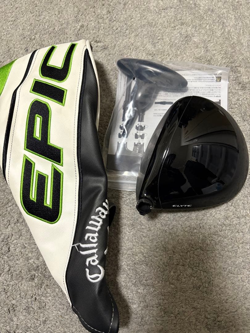 キャロウェイ　エリート(ELYTE)トリプルダイヤモンド10.5度　ヘッドのみ