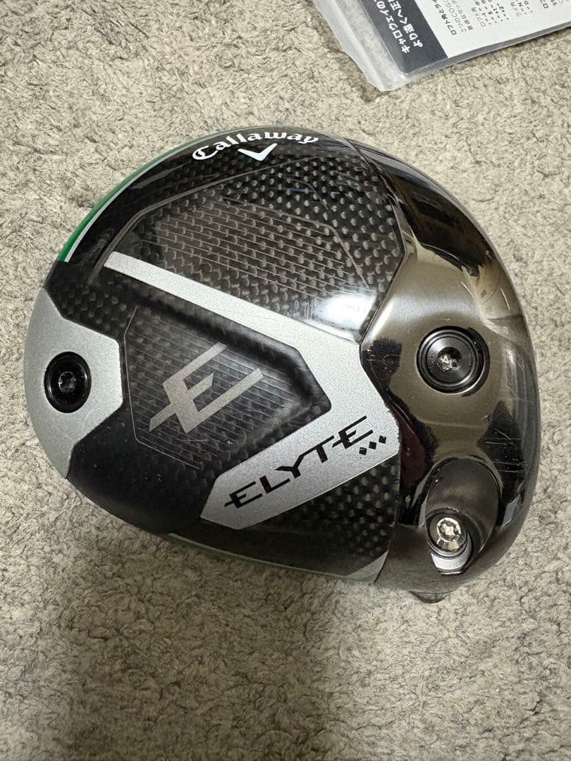 キャロウェイ　エリート(ELYTE)トリプルダイヤモンド10.5度　ヘッドのみ