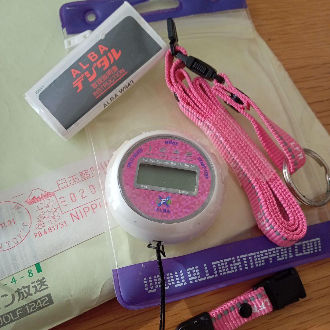 非売品■LFR■オールナイトニッポン　特製　デジタルストップウォッチ■セイコー