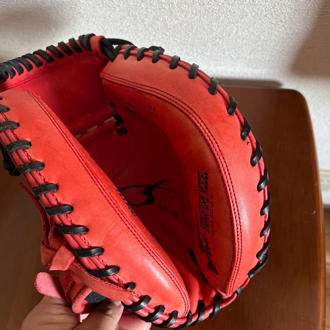 ナイキ 城島モデル キャッチャーミット 軟式 グラブ グローブ 大人用