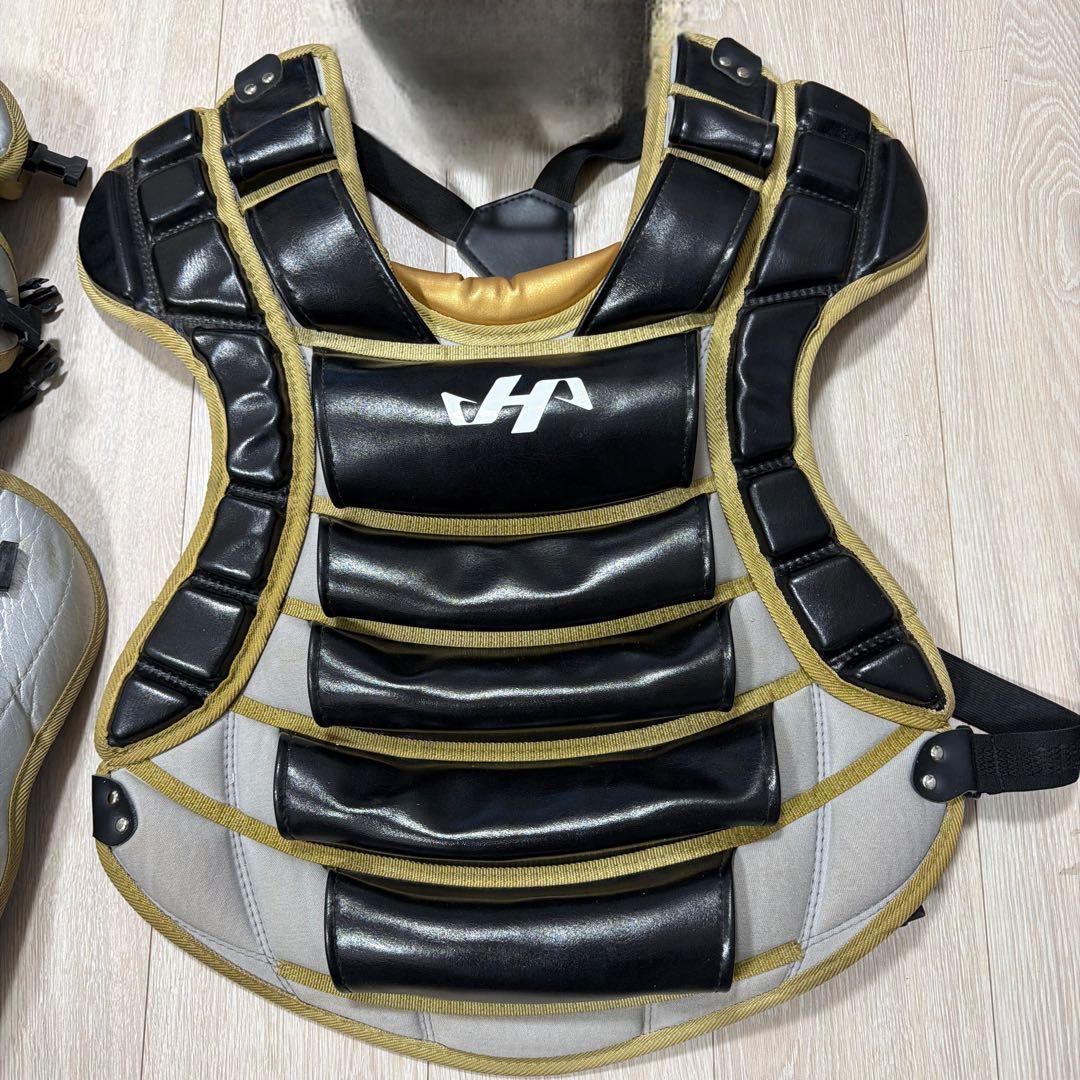 こんにちはさん専用　ハタケヤマ　軟式　キャッチャー防具