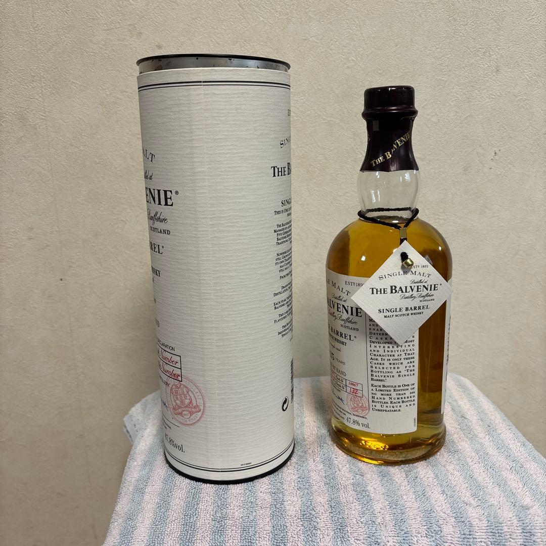 バルヴェニー15年 シングルバレル 70cl 47.8%