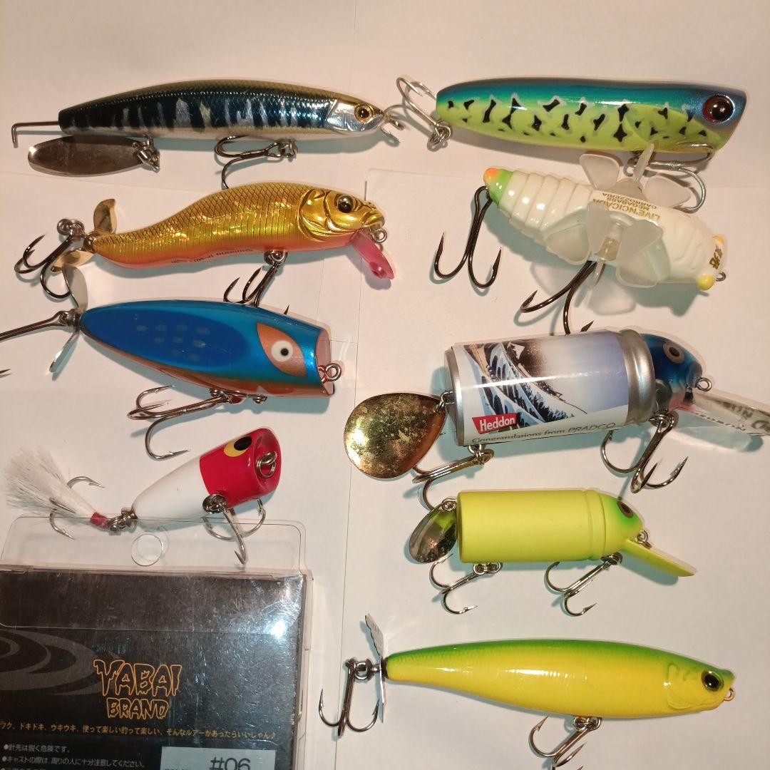 オールドトップウォータールアー　10点セット