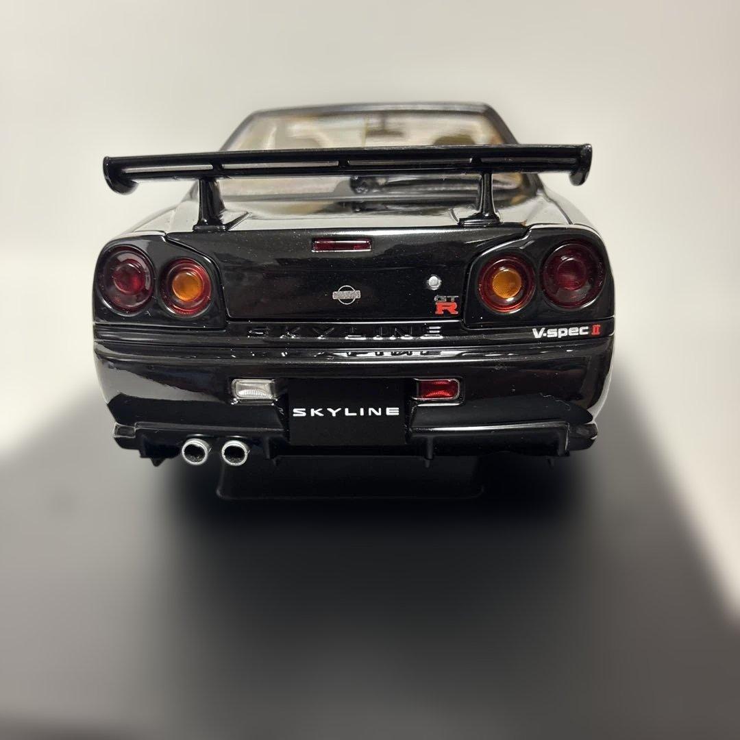 ミニカー NISSAN SKYLINE R34 GTR V-SPEC II