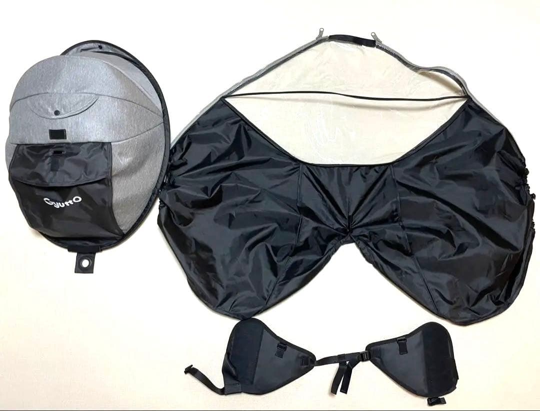 NAR181 グレー レインカバー パナソニック ギュットクルーム用 後ろ用