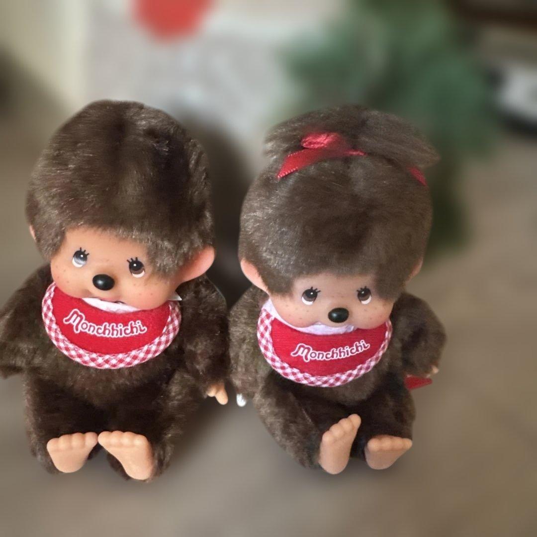 モンチッチ プレミアムスタンダード SS ブラウン女の子 男の子ぬいぐるみ 置物