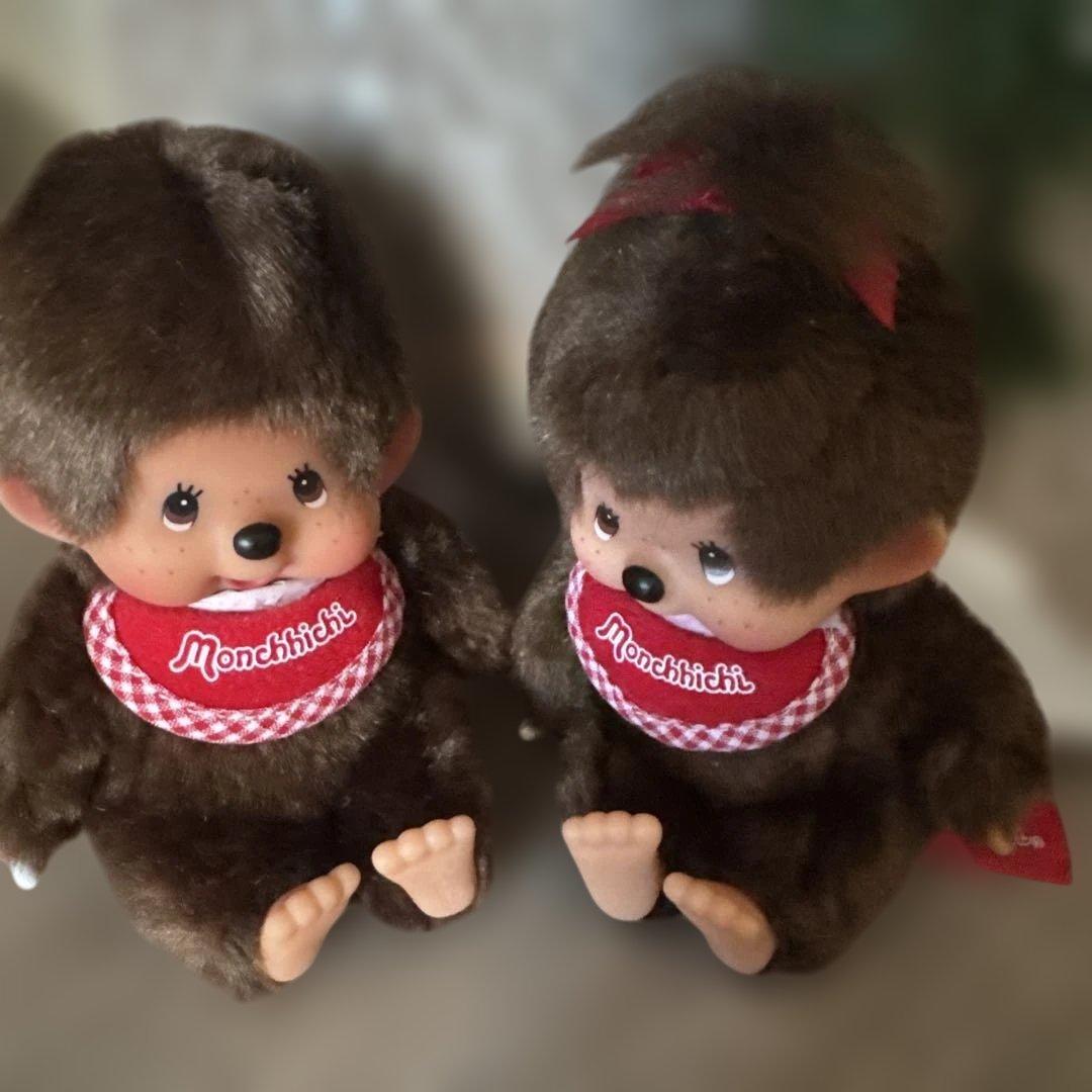 モンチッチ プレミアムスタンダード SS ブラウン女の子 男の子ぬいぐるみ 置物