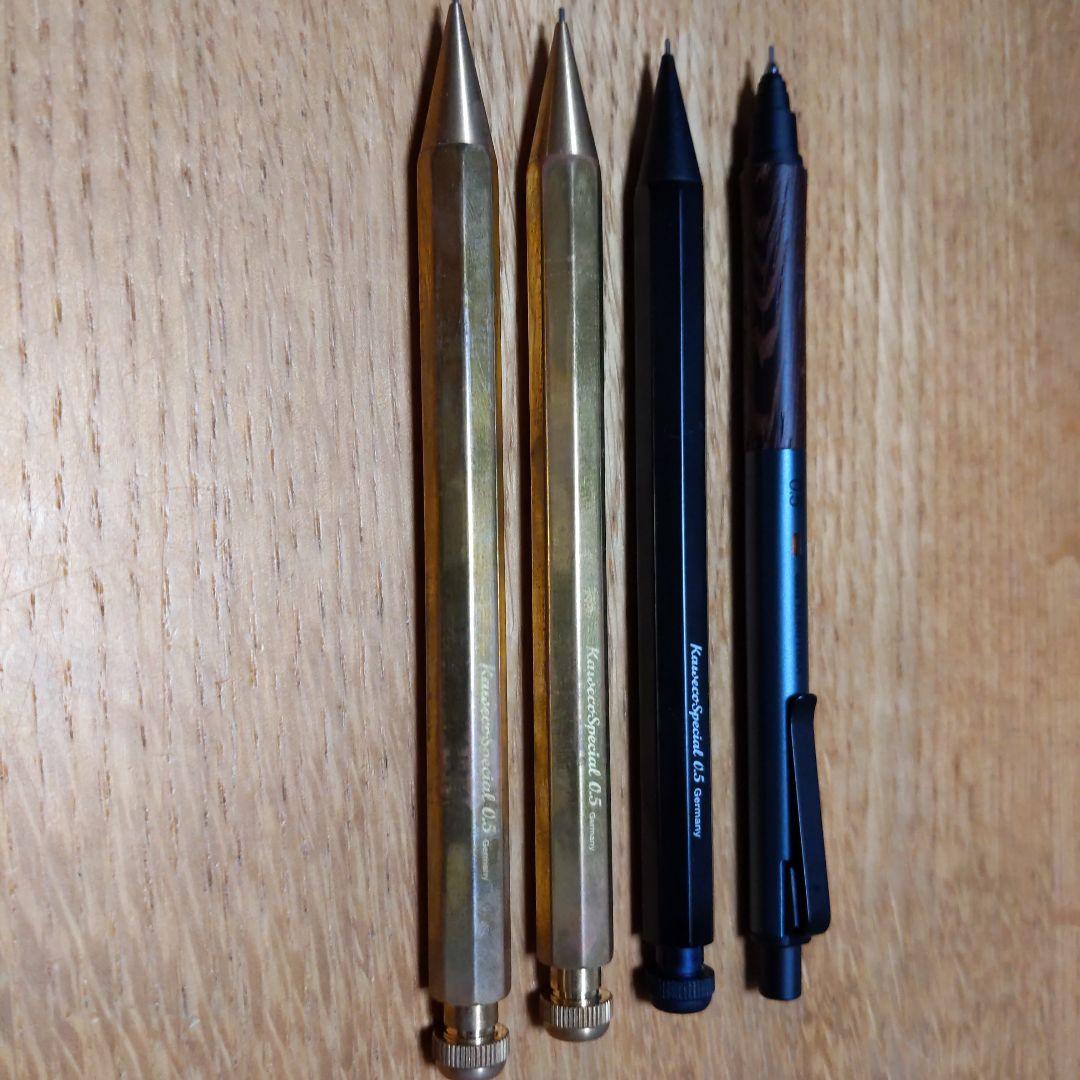 カブェコスペシャル0.5、カブェコブラス0.5×2、クルトガウッド0.5＋おまけ