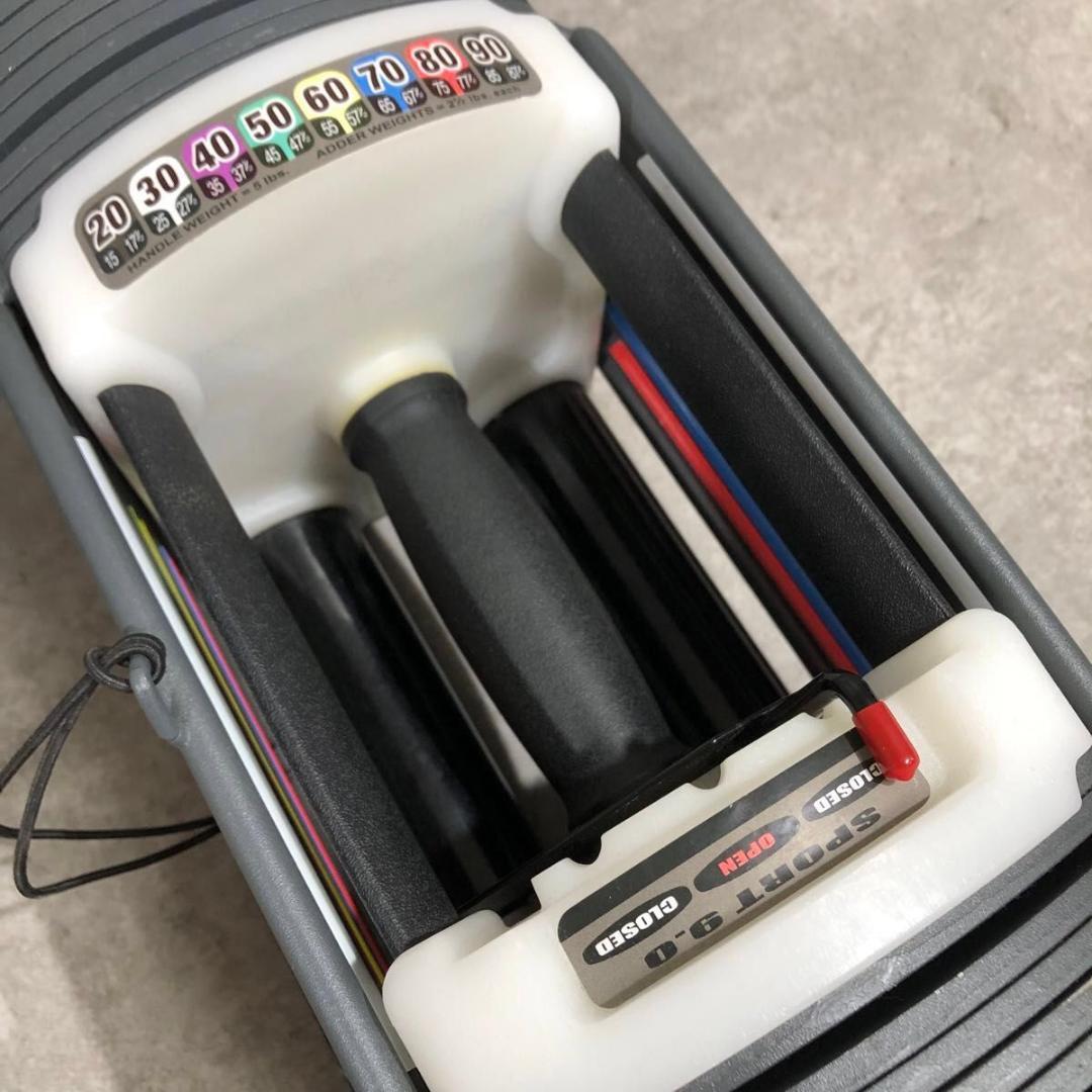 美品 POWER BLOCK 可変式 ダンベル 82kg セット 【1/2】