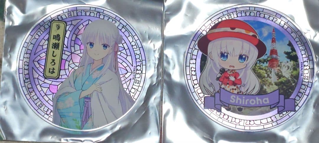 サマポケ　東京タワーコラボ　鳴瀬しろは　２枚セット　アクリルコースター