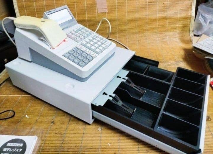 シャープレジスターXE-A280　PC連携　スキャナ付き　625555