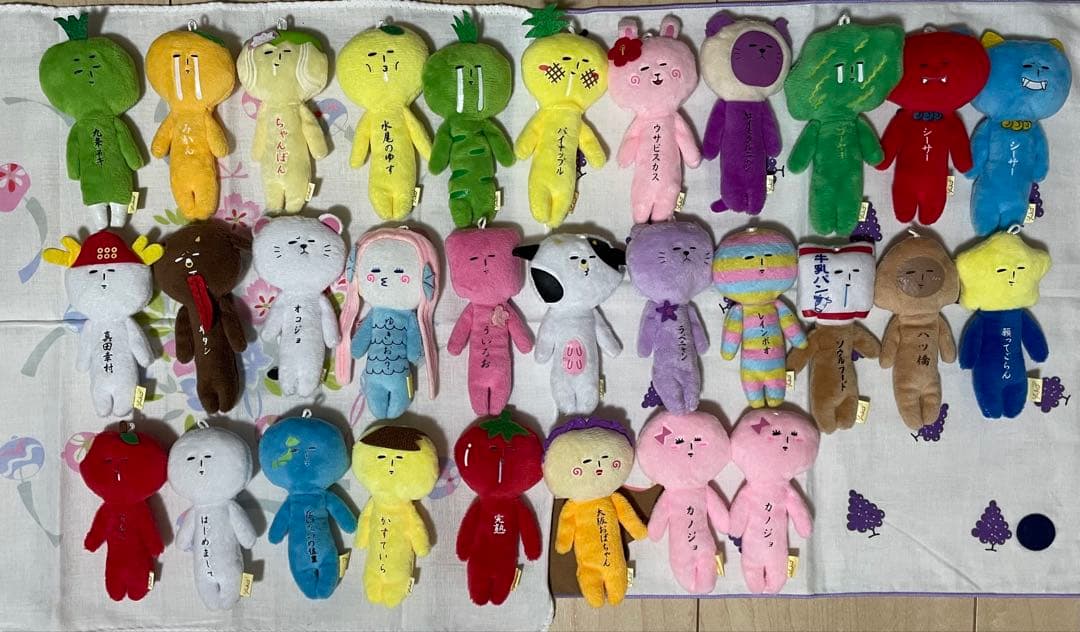 ゆきおご当地マスコット まとめ売り 30個セット