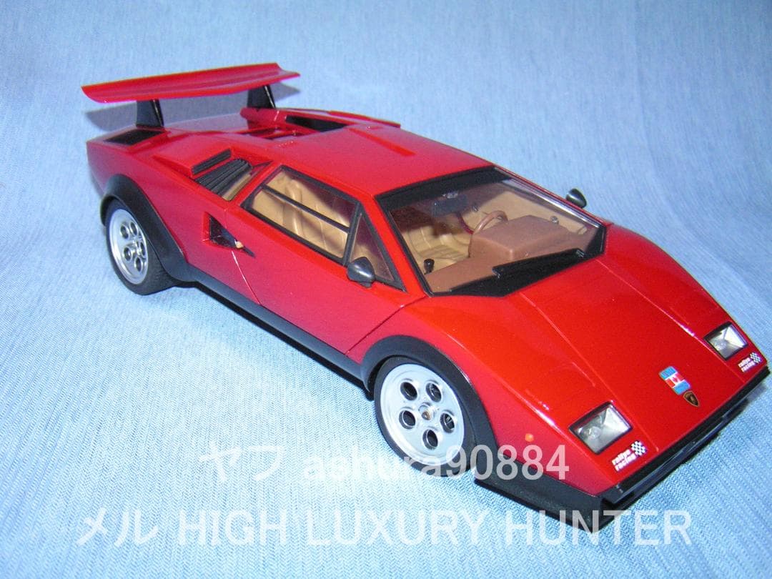 1/14 『カウンタック LP500S 赤』 ホビーラジコン化 改造品