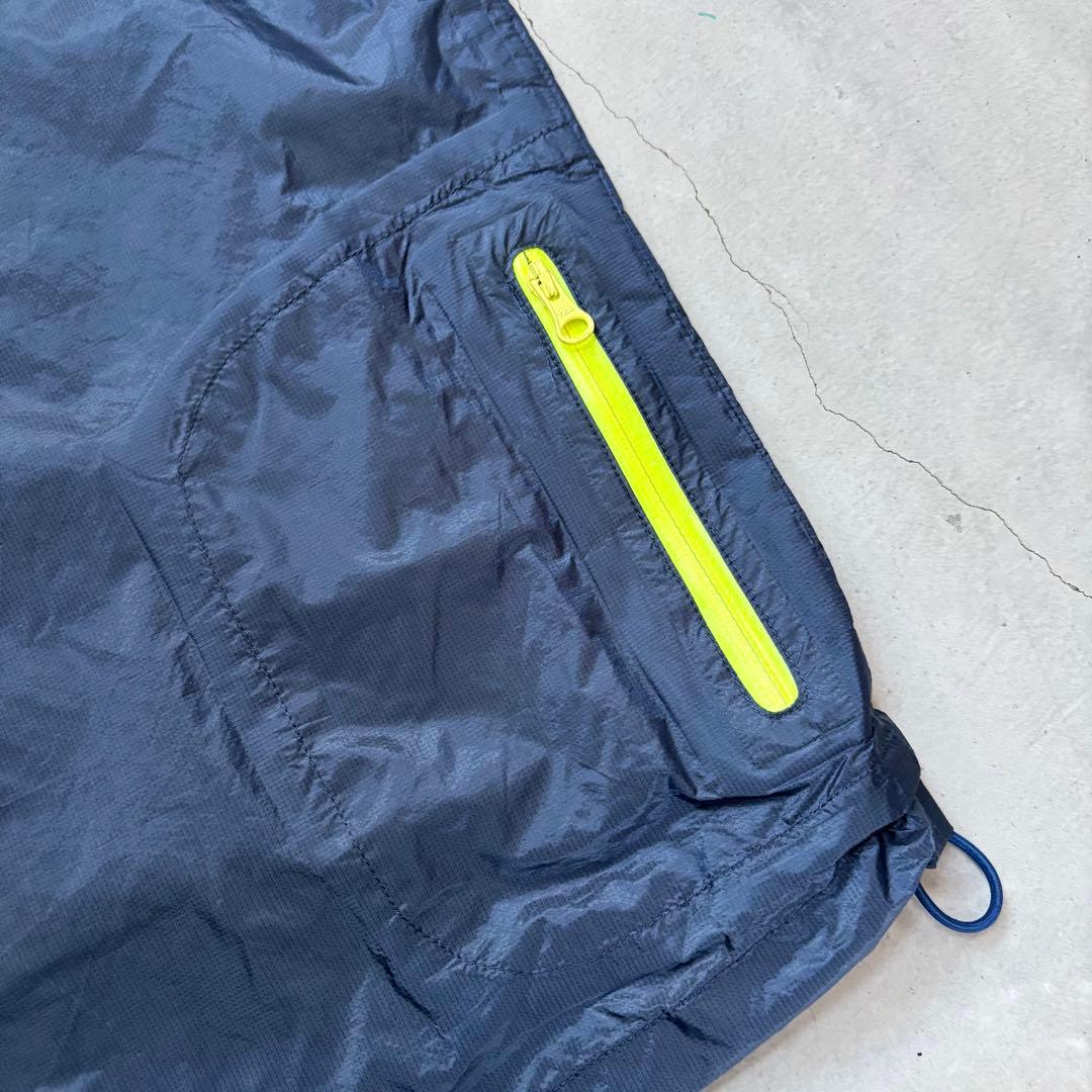 PEARLY GATES フード付きジップナイロンパーカー レインウェア ロゴ