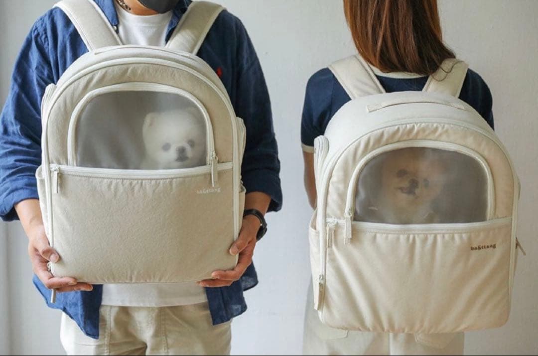 ba&ttangソフトカーブバックパック アイボリーM 完売美品