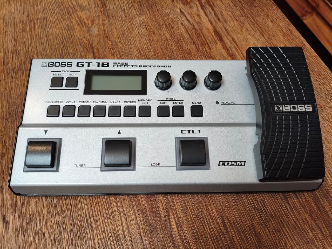 BOSS GT-1B ベース マルチエフェクター PSAアダプター付き