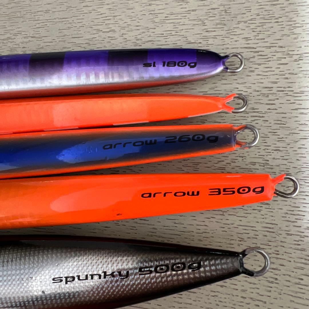 シーフロアコントロール　アロー、スパンキー６本セット