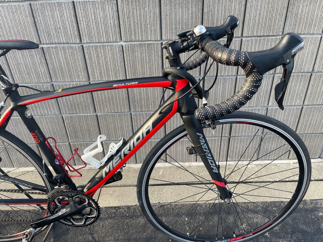 MERIDA SCULTURA 400 ロードバイク(メンテナンススタンド付き)