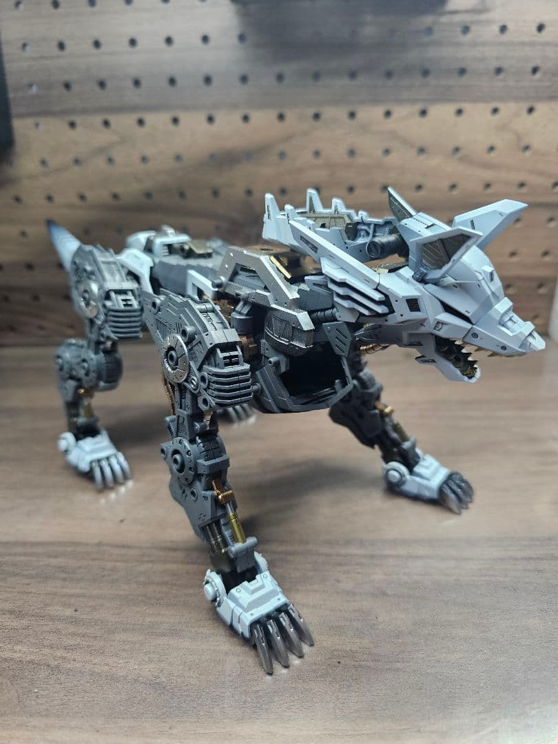 ゾイドHMMケーニッヒウルフデュアルスナイパーライフルセット全塗装