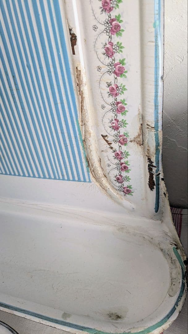 フランス BB社 ローズガーランド レードルラック レードル付き 水色