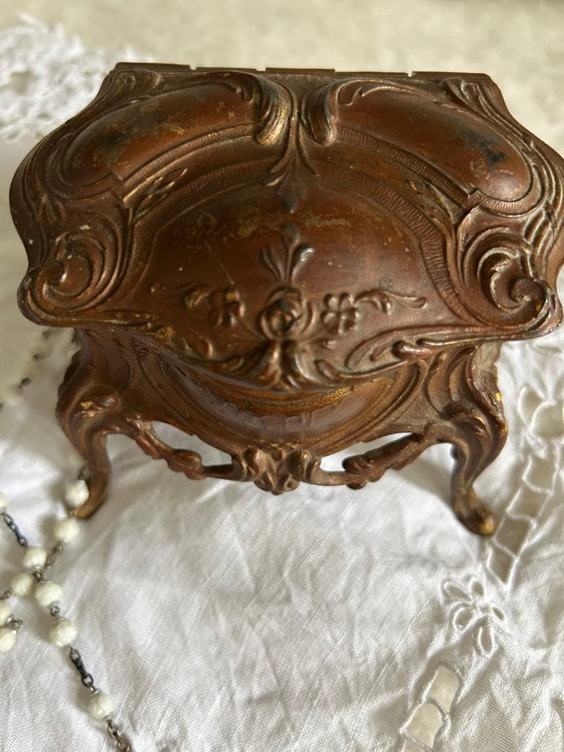 フランスアンティーク　ジュエリーケース