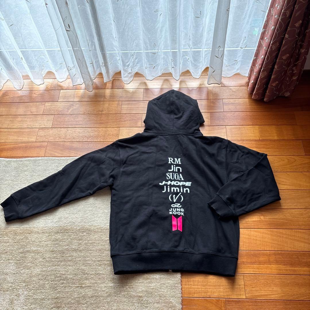 未使用BTS 2024 FESTA カスタマイズ　パーカー　フーディ L 黒