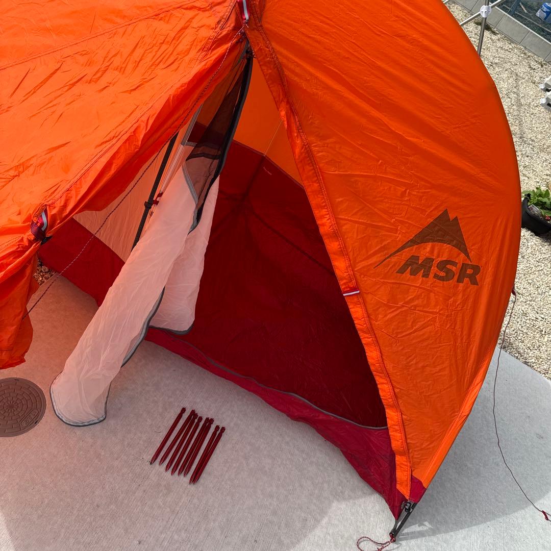 MSR ACCESS 1 オレンジ 1人用テント