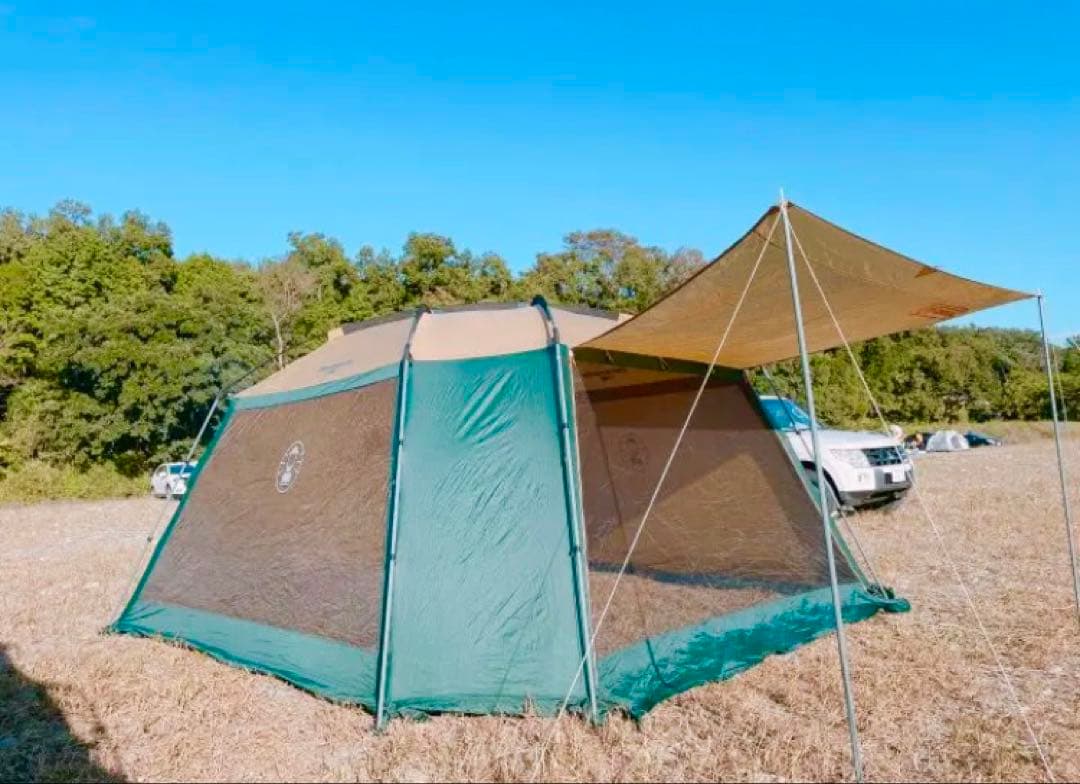 【極美品】コールマンテント スリーポールスクリーンタープ ★大人気タープ★