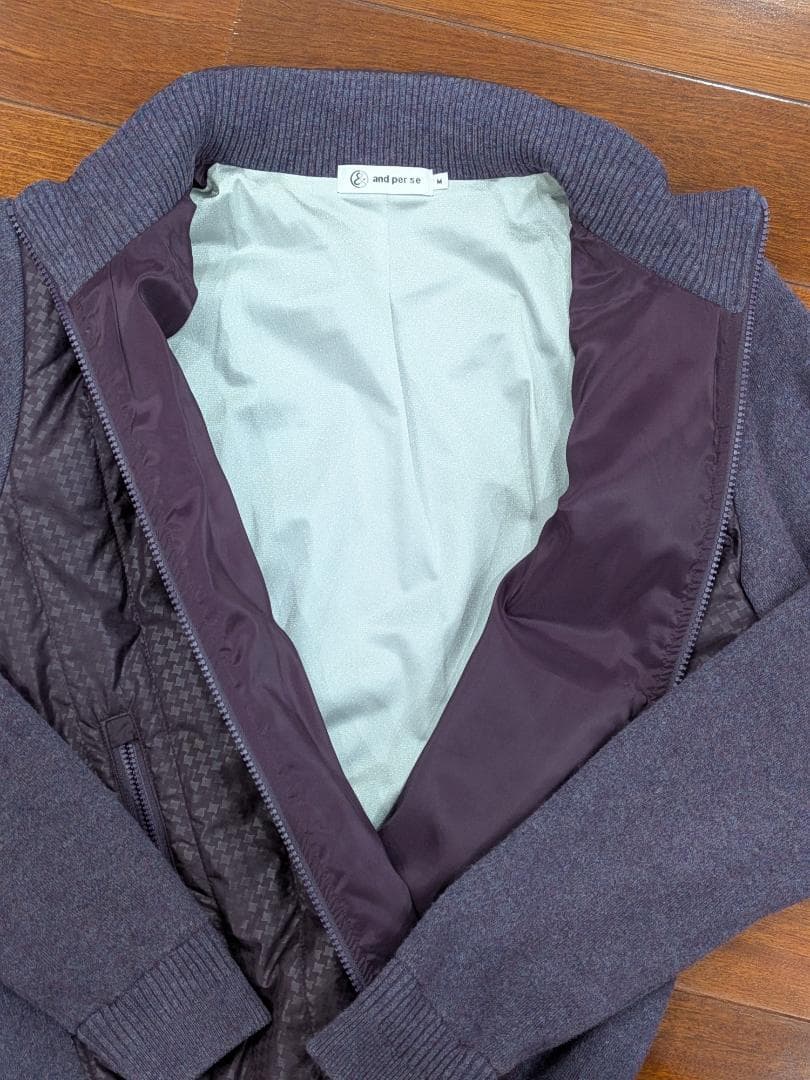 and per se GOLF 防寒 ジャンパー アンパスィ ゴルフ ウェアー