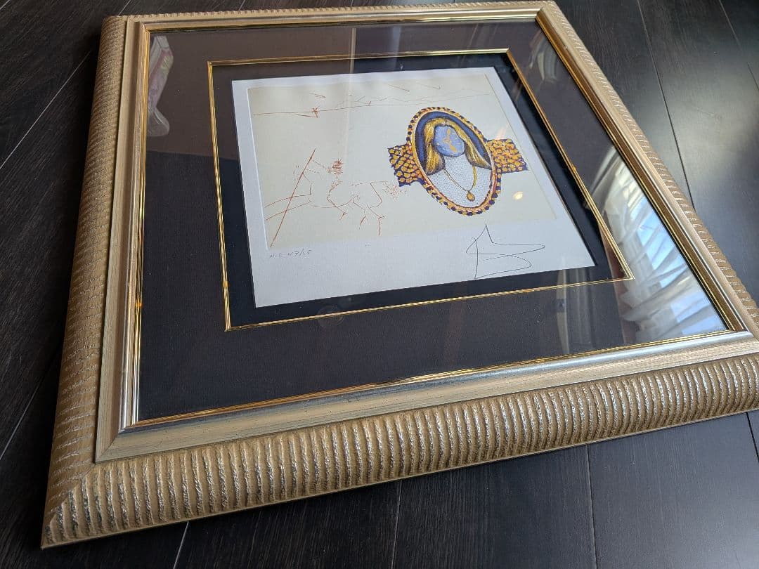 サルバドール・ダリ 人生の循環 ― 若さの活力 サイン　Dalí