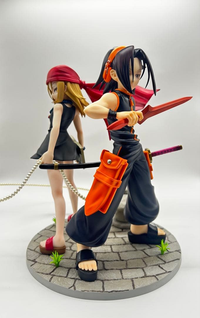 ベルファイン　シャーマンキング　フィギュア　麻倉葉　恐山アンナ