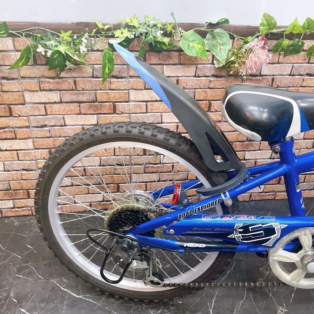 【15】子供用自転車 子供車 HEAD ブルー 20インチ
