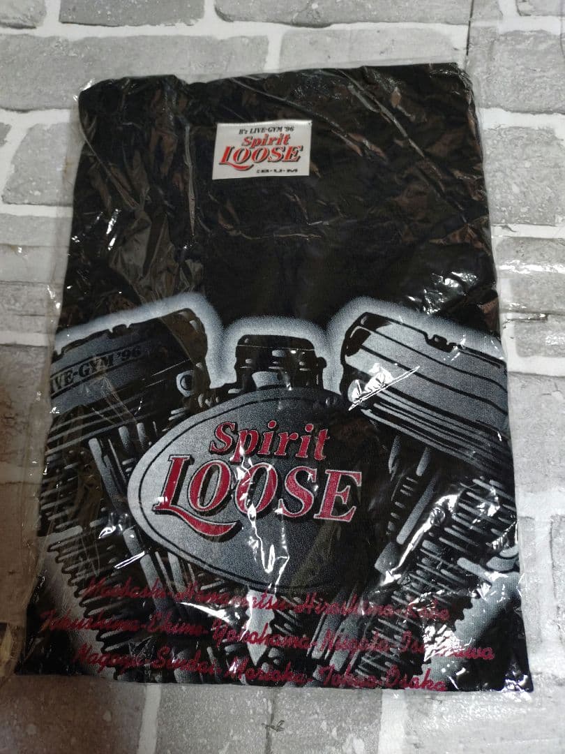 【新品】【B'z】【Loose】【ハーレー】【エンジン】【Tシャツ】【ブラック】