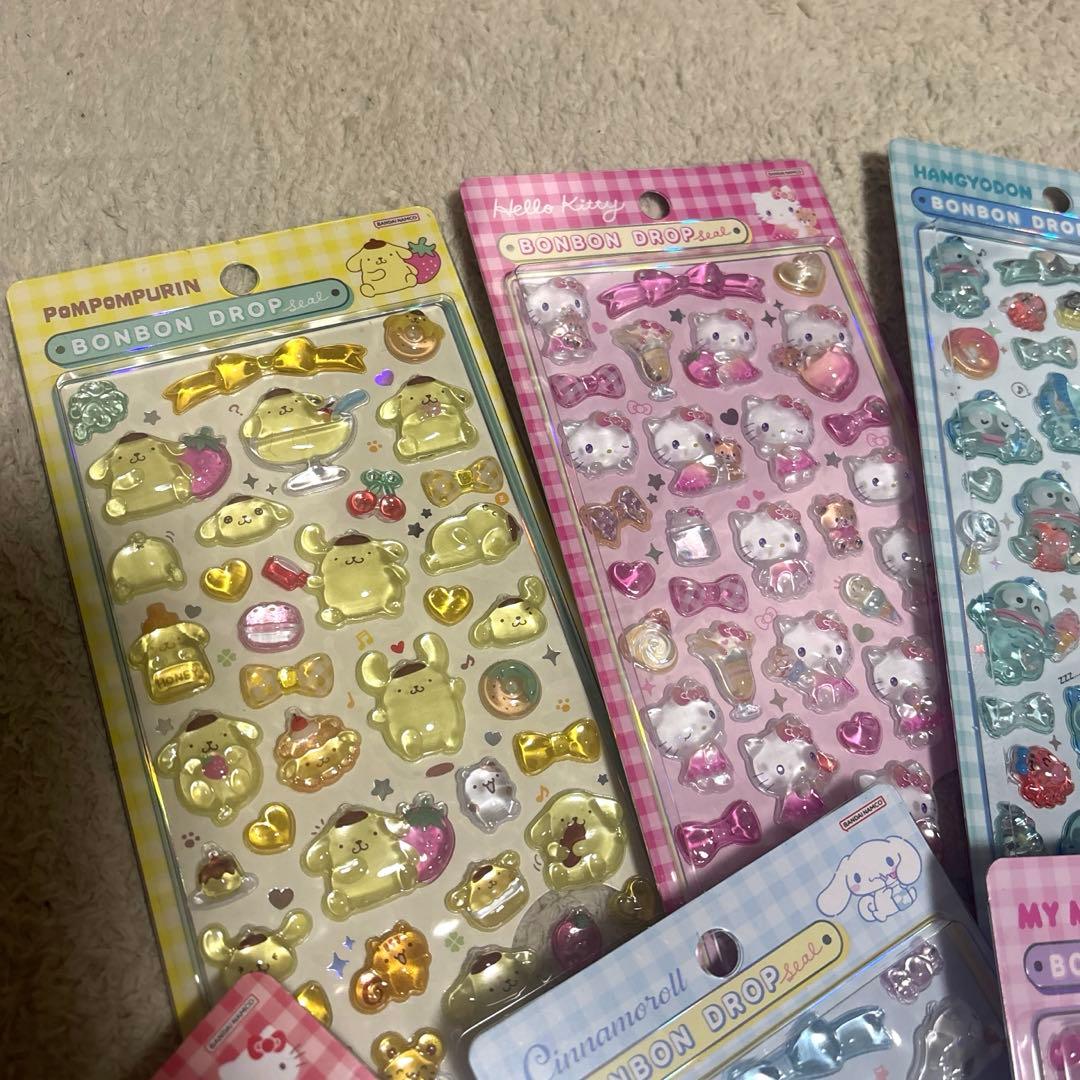 サンリオ ボンボンドロップシール 正規品