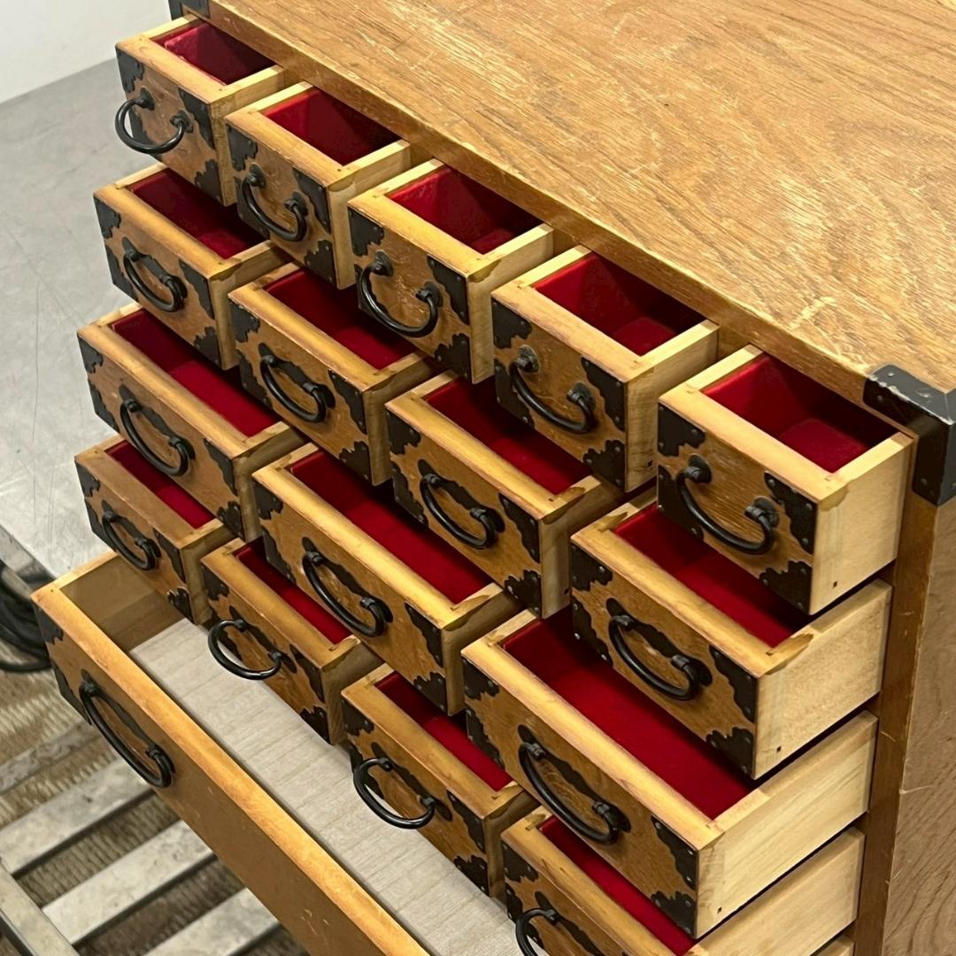 薬箪笥 小物入れ アンティーク 昭和レトロ 薬箱