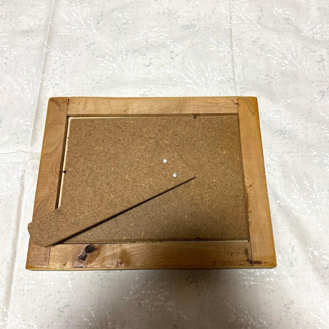 ペルシャ（イラン）ミニアチュール（細密画） ハータムカーリー（寄木細工）額縁入り