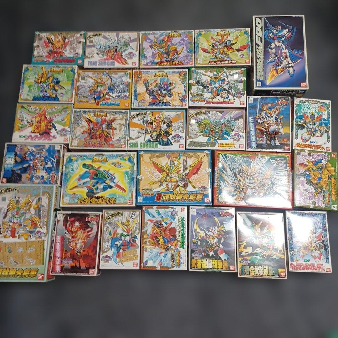 BB戦士　ガンダム　sd戦国伝　プラモデル　ジャンク　大量　レトロ　②　26箱