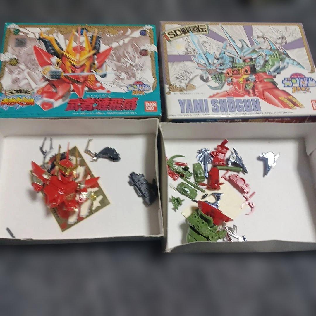 BB戦士　ガンダム　sd戦国伝　プラモデル　ジャンク　大量　レトロ　②　26箱