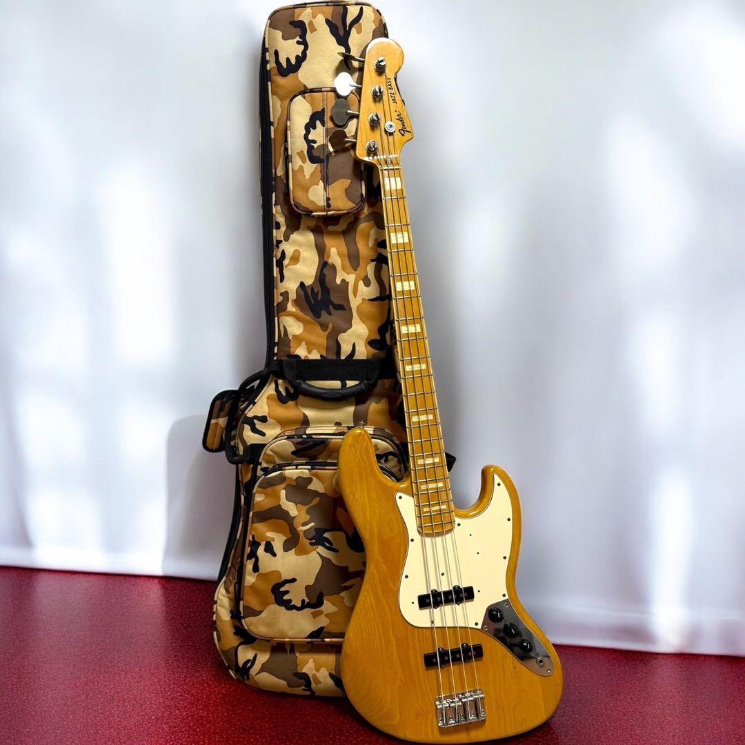 ☆ Fender JAPAN JAZZ BASS ナチュラル ケース付き 日本製